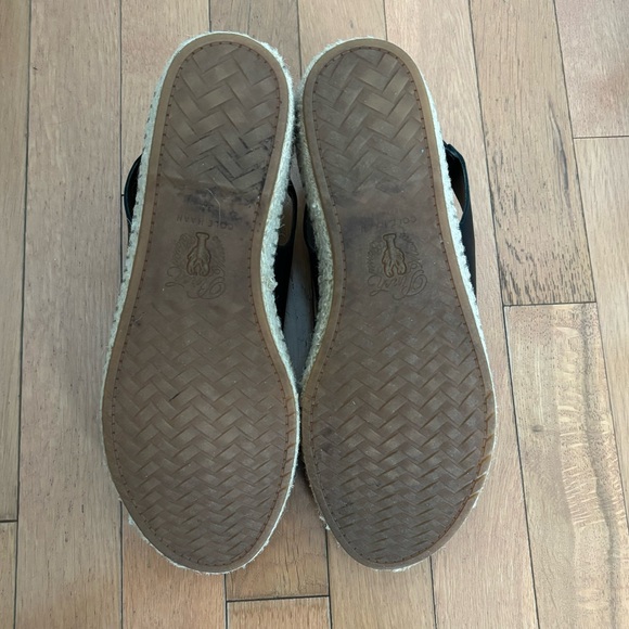 Cole Haan Black Espadrilles Sandals Cloudfeel W9 - Picture 7 of 11